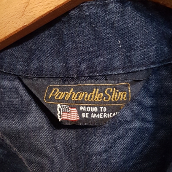 Vintage Denim Midi Dress With Embroidered Accent - Picture 5 of 6